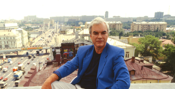 Journalist and TV presenter Vladimir Molchanov, Russia