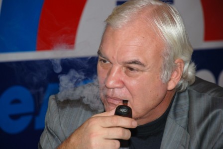 Soviet and Russian television and radio host, speaker, journalist, member of the Russian Academy of Television Vladimir Molchanov.